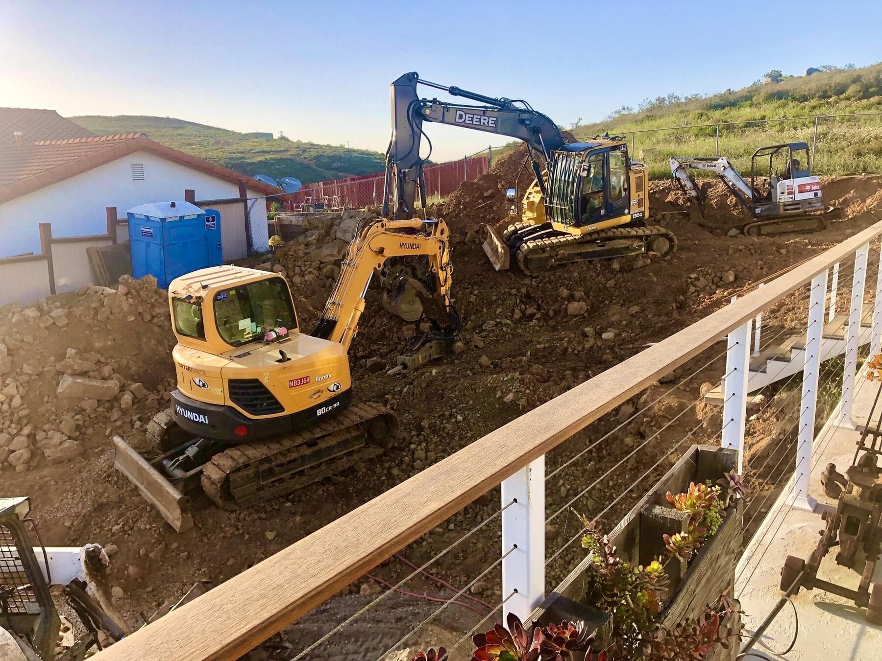 Loader and forms on the Dictionary Hill grade