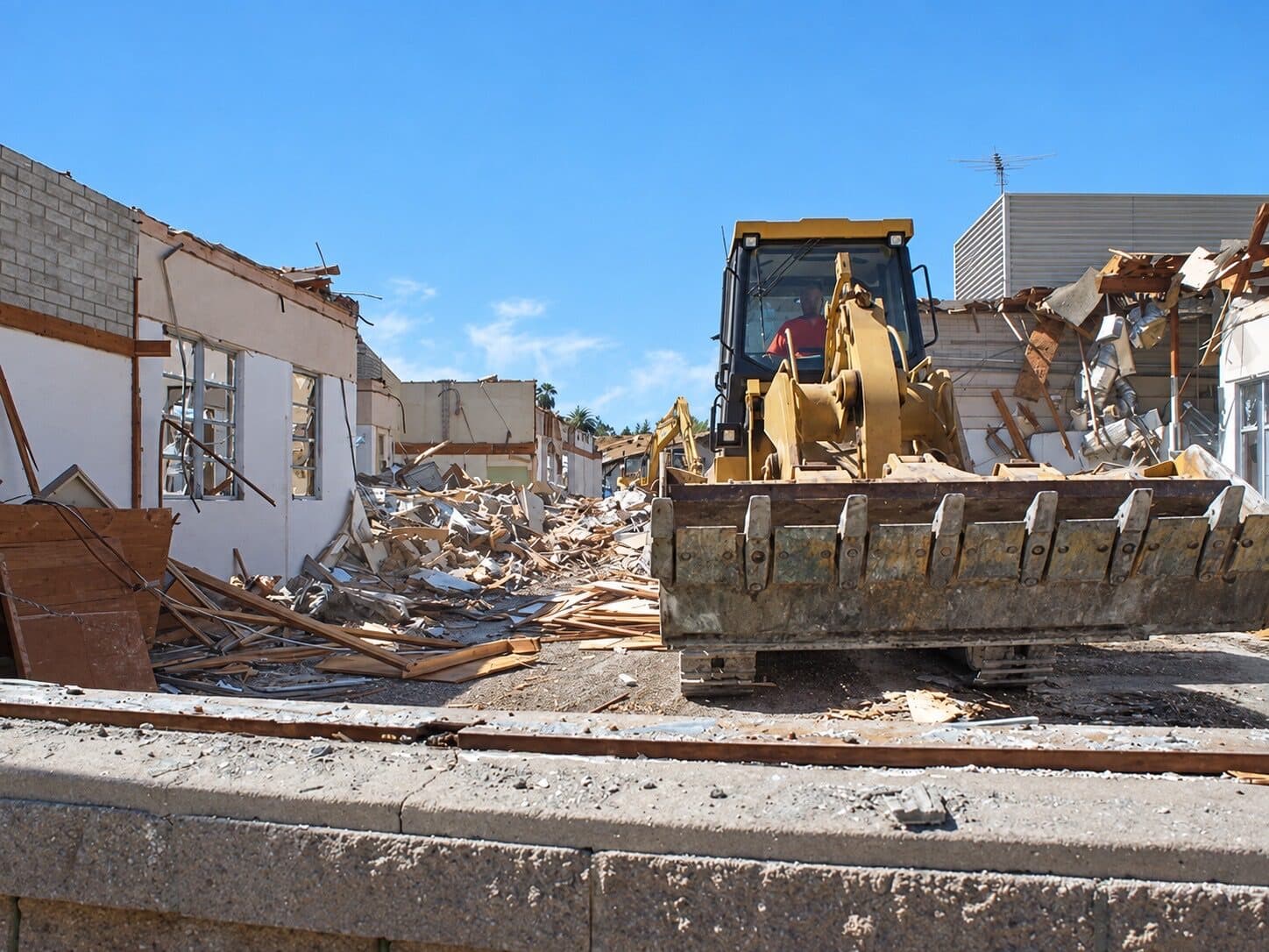 Demolition cleanup